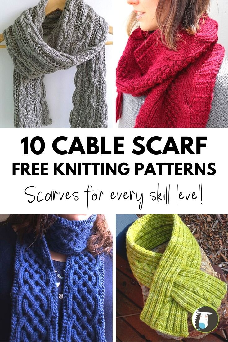 Scarf Knitting Patterns To Download – JRPLKG