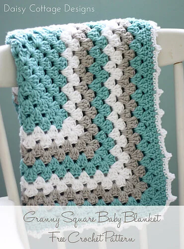Easy crochet baby blankets free patterns hotsell