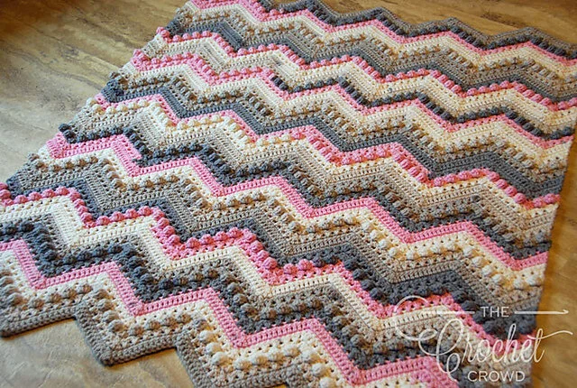 crochet cot blanket