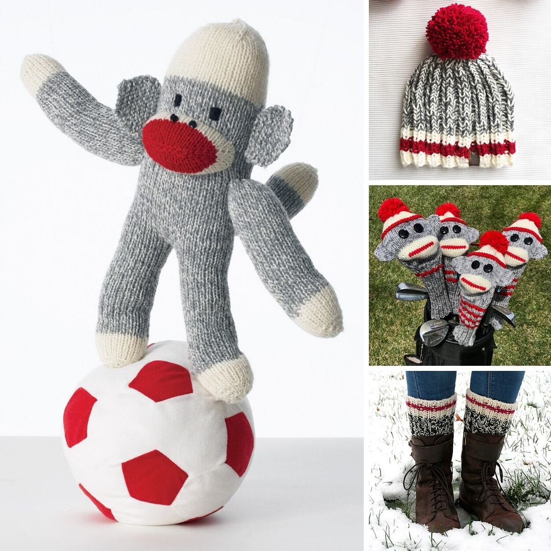 Go Bananas for 10 Sock Monkey Knitting Patterns