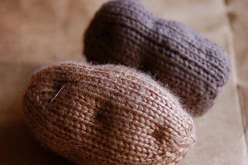 Potato Knitting Pattern Sweet Treat! 12 Fruit and Veggie Free Knitting Patterns — Blog.NobleKnits