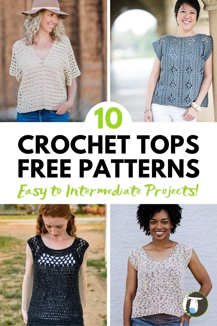 10 Free Crochet Top Patterns — Blog.NobleKnits