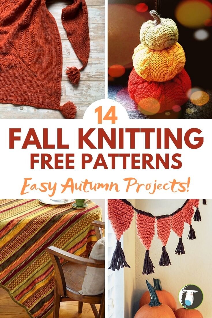14 Festive Fall FREE Knitting Patterns — Blog.NobleKnits