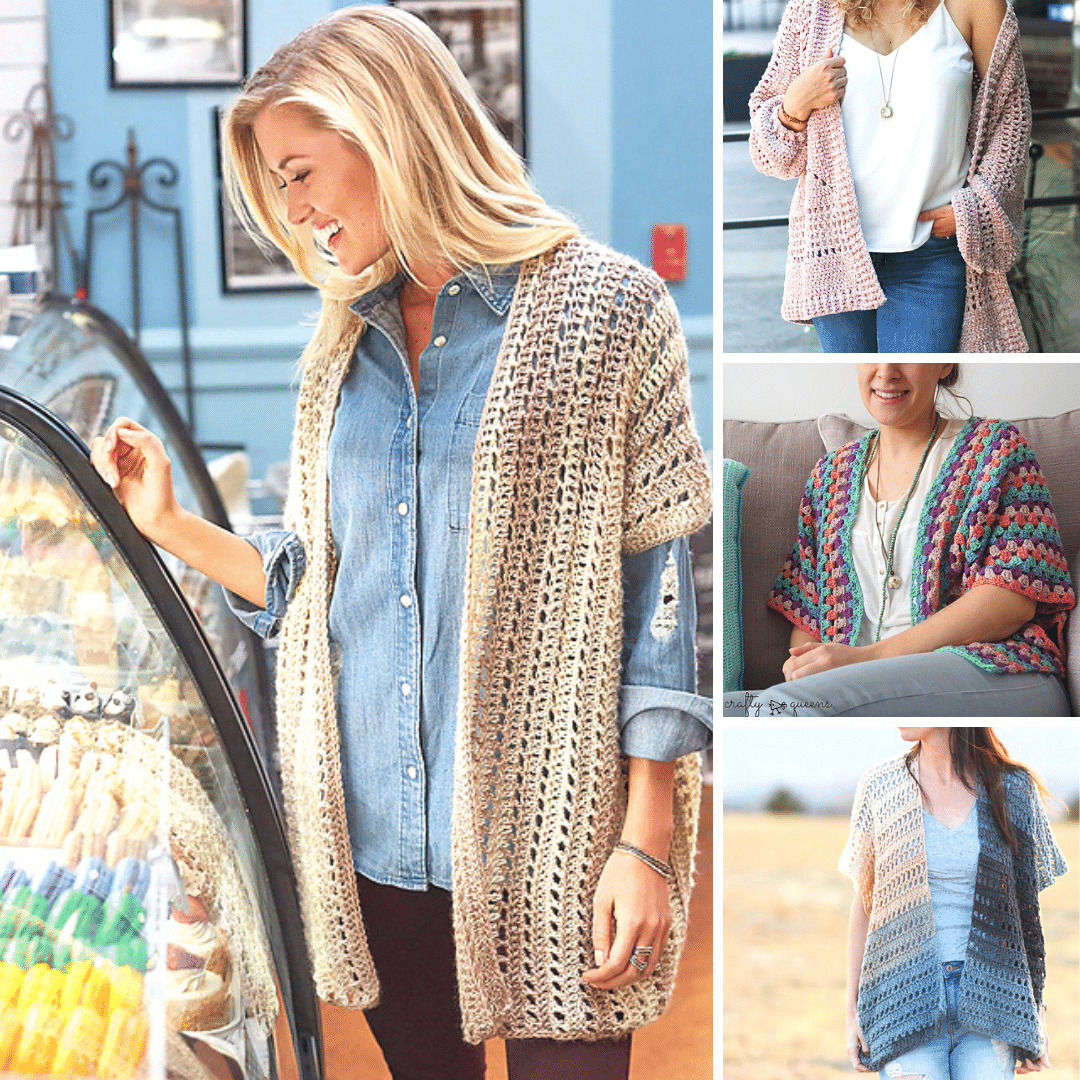 10 Best Crochet Cardigan Patterns