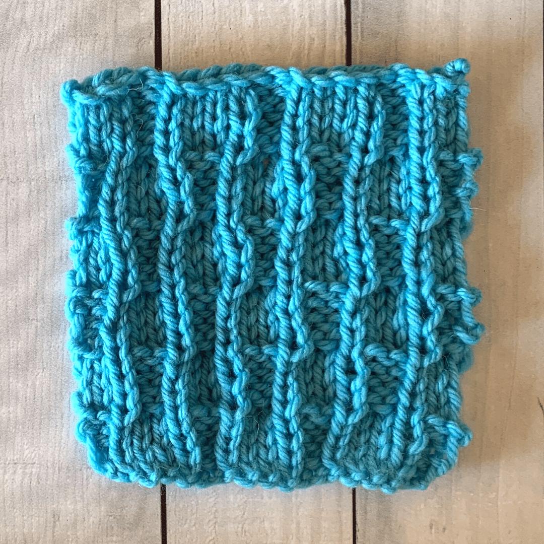 How to Knit the Wavy Rib Stitch