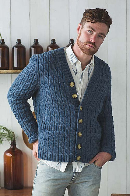 10 Mens Cable Sweater Knitting Patterns — Blog.NobleKnits