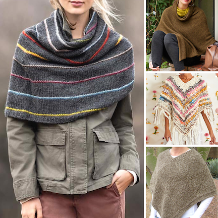 27 Free Poncho Knitting Patterns - Best of the Best