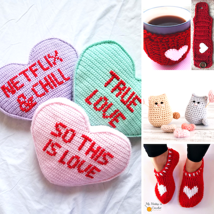 14 Free Heart Knitting Patterns to Make for your Valentines —  Blog.NobleKnits