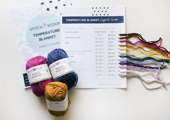 Complete Guide to Making Temperature Blankets — Blog.NobleKnits