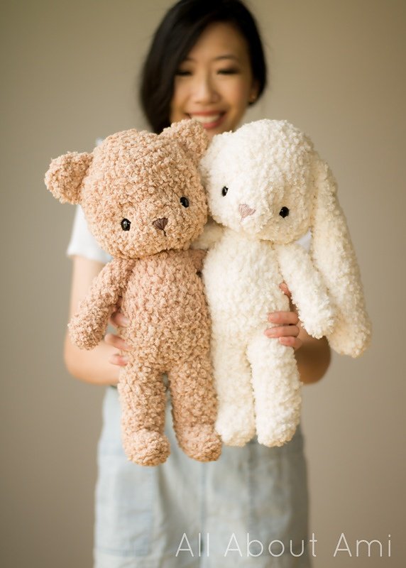 The Pudgy Rabbit Crochet Kit - Mini Bear