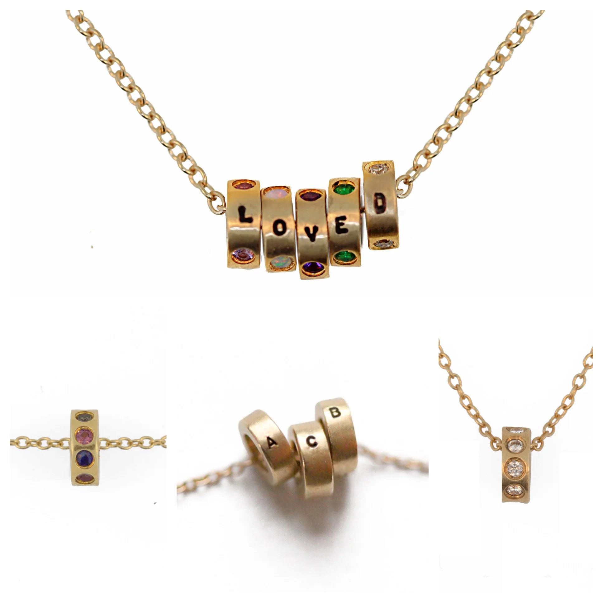 &nbsp;OUR INITIAL RING PENDANTS ARE A PERFECT GIFT FOR MOM!