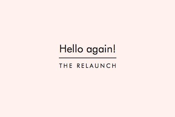 Relaunch! 