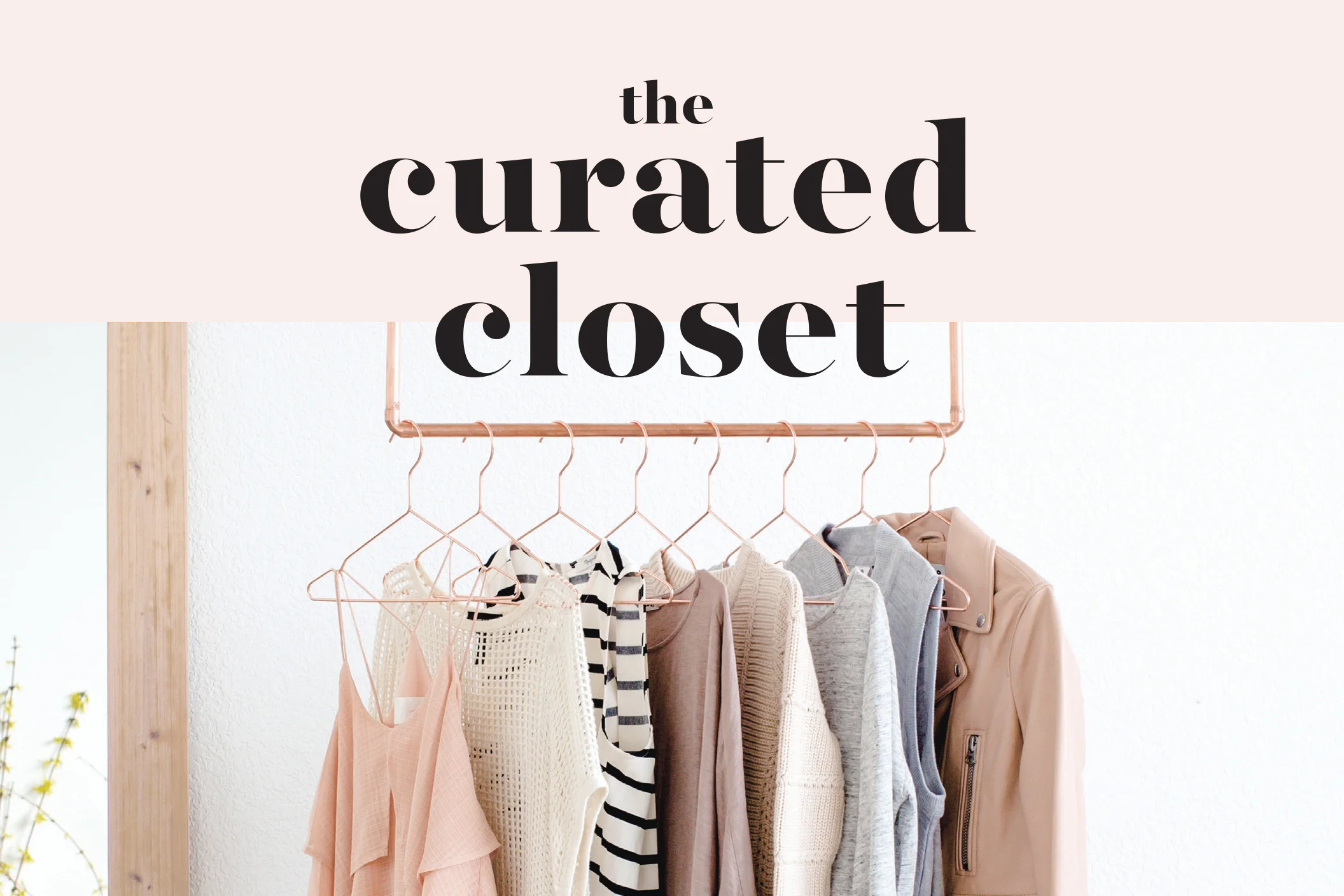 Pre-order "The Curated Closet" + cover reveal