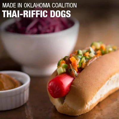 Thai-riffic Dogs - from the Made in Oklahoma Coalition