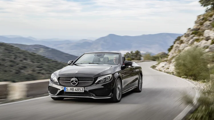 Mercedes C-Class Cabriolet looks like a great weekender