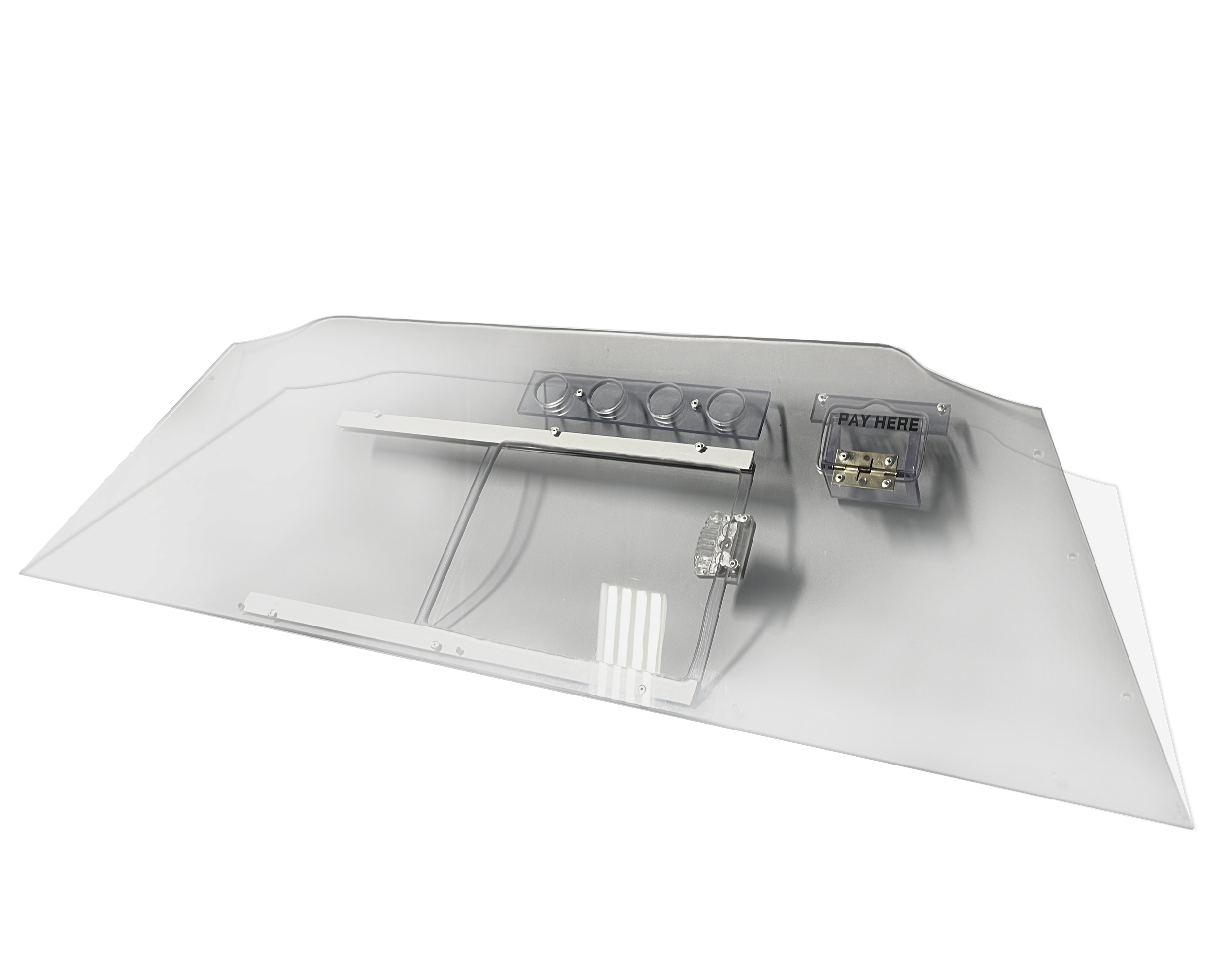 Top Section 3/8 Pollycarbonate &amp; Money Pocket