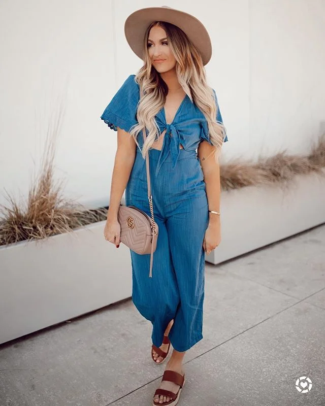 Happy Saturday friends! You guys it&rsquo;s so nice outside today!! So I&rsquo;m rocking this jumpsuit of my freaking dreams, so cute!  #liketkit @liketoknow.it Shop my daily looks by following me on the LIKEtoKNOW.it app http://liketk.it/2AC8M