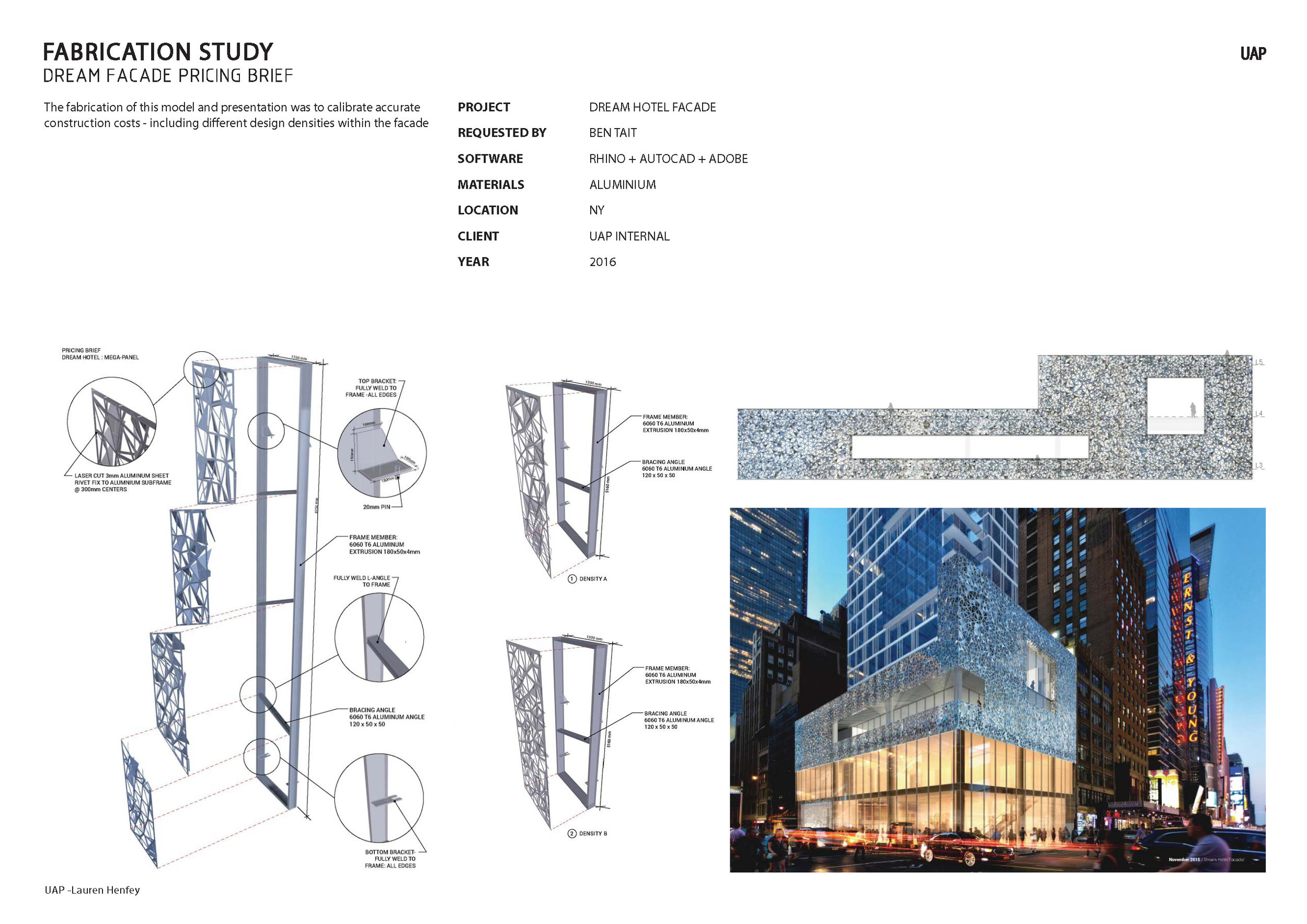 Digital Fabrication Portfolio Sample
