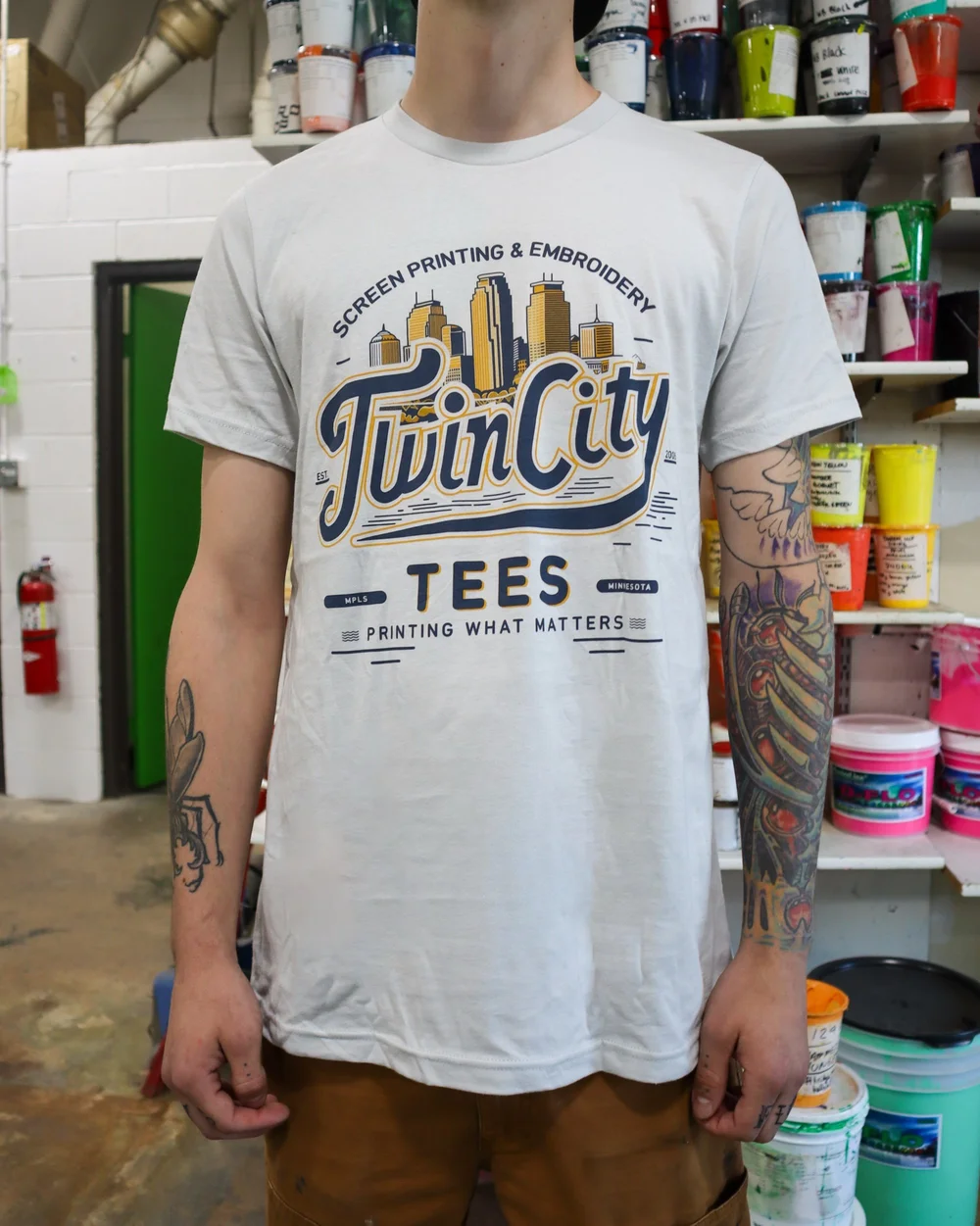 Skyline Tee — Twin City Tees | Custom Shirts | Minnesota