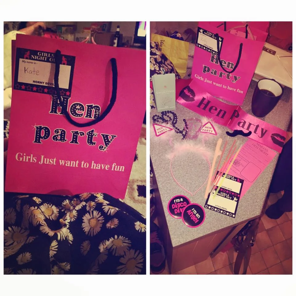 Maria's Hen Weekend Skeggy Confidential . . .
