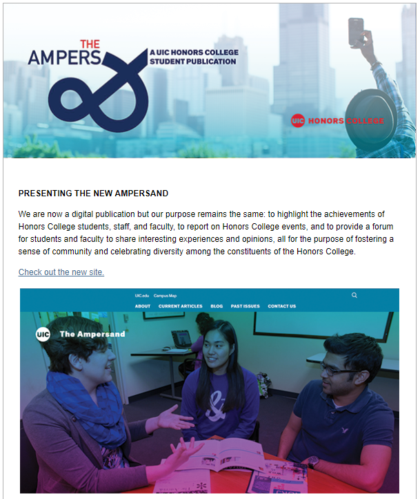 Student Publication For External Audiences