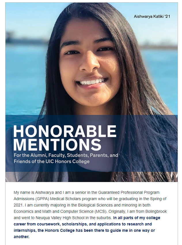 Electronic Newsletter for Alumni and Donors