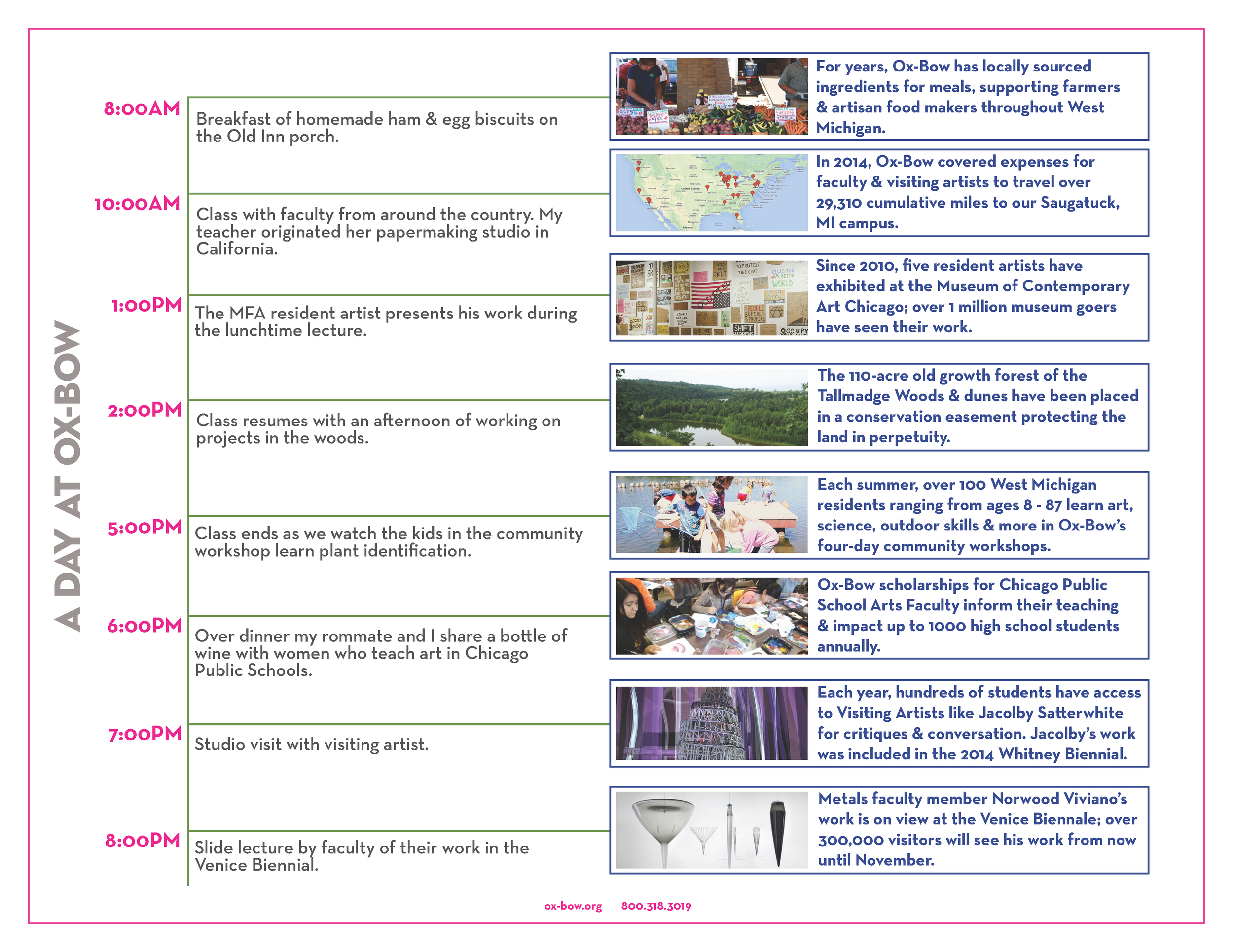 Impact Visual, 2014: A Day at Ox-Bow.