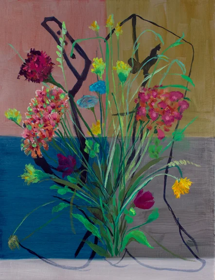 Auggie Oz, Abstract Painting , 2012 . Oil on canvas 12 x 16 inches