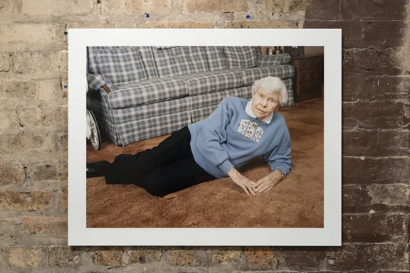 Tony Favarula, Grandma , 2010. Pigment print 24 x 30 inches