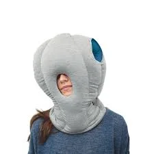 The Ostrich Pillow, for napping (or scaring people)