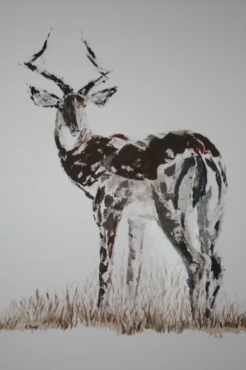 Impala 39 x 47 inches (Acrylic) 