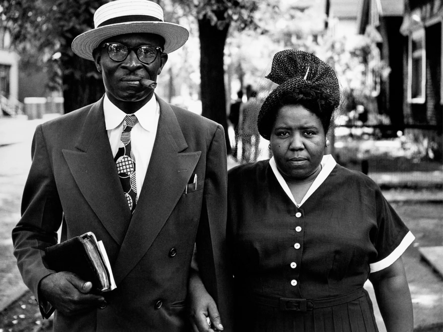 Husband and Wife, Sunday Morning, Detroit, Michigan, 1950. Courtesy of and copyright The Gordon Parks Foundation.