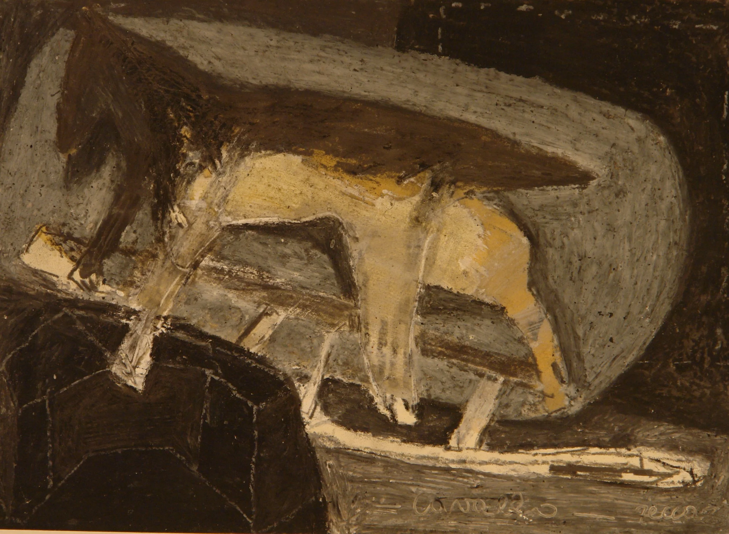 ZECCA02552.  34 x 24 cm 1993 caballo JPG.JPG