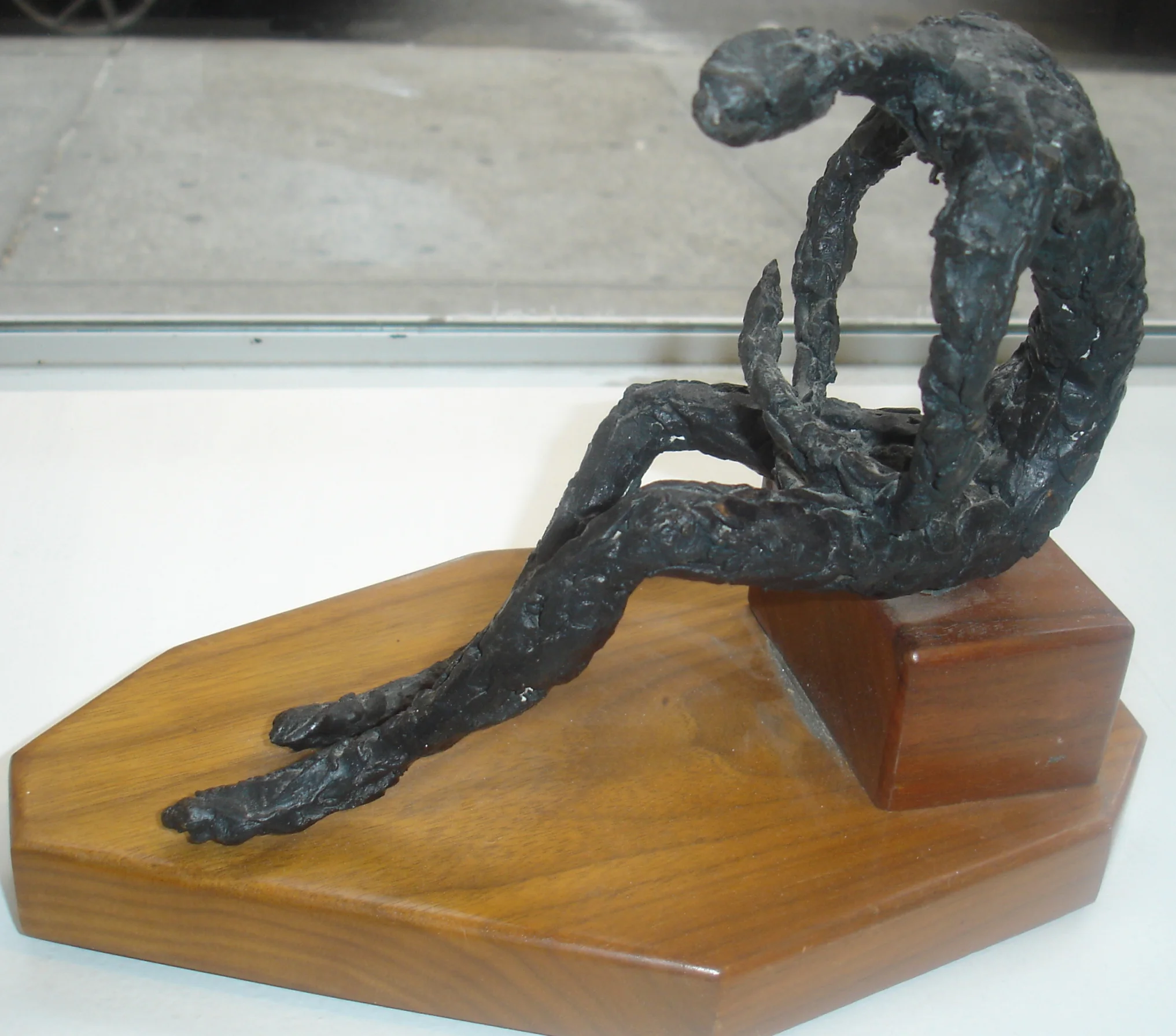 Van Vranken725, Seating Man, 8 x 11 x 7in.JPG