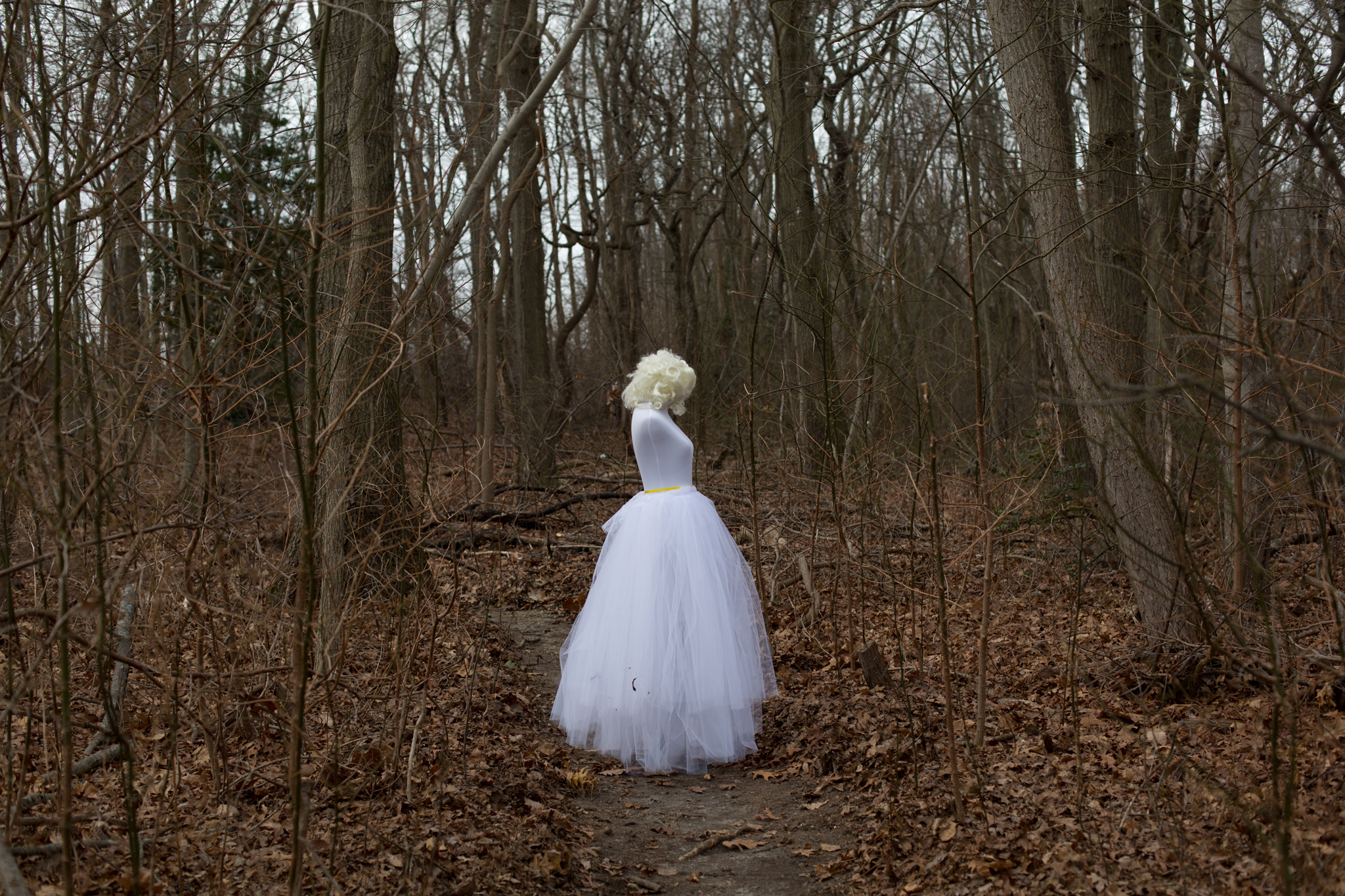 My dress form that I use to grab my focus. Works like a charm.
