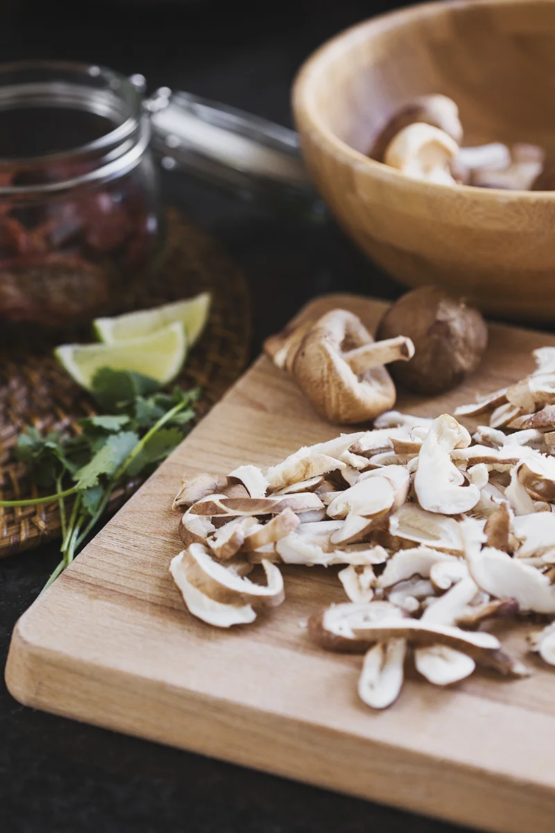 Black Bean & Avocado Quesadillas with Grilled Shiitake — Cocoon Cooks
