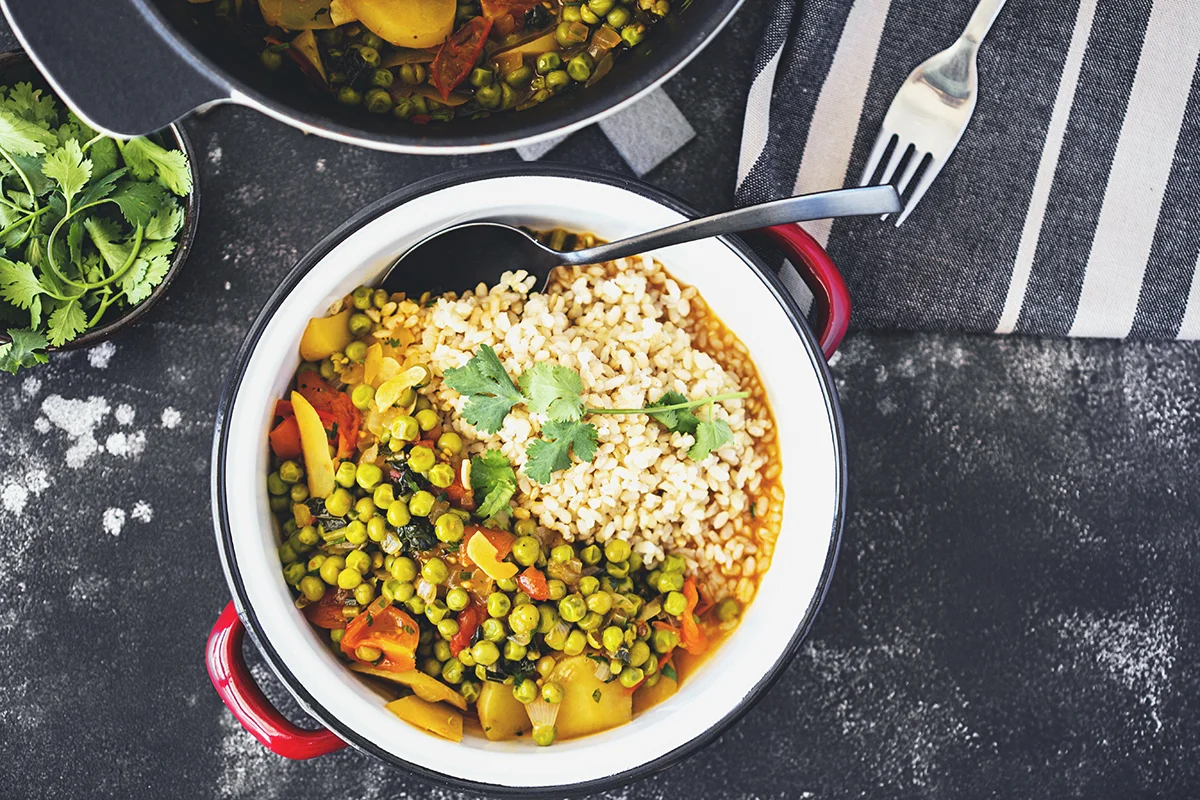Portuguese Pea Stew with a Twist — Cocoon Cooks
