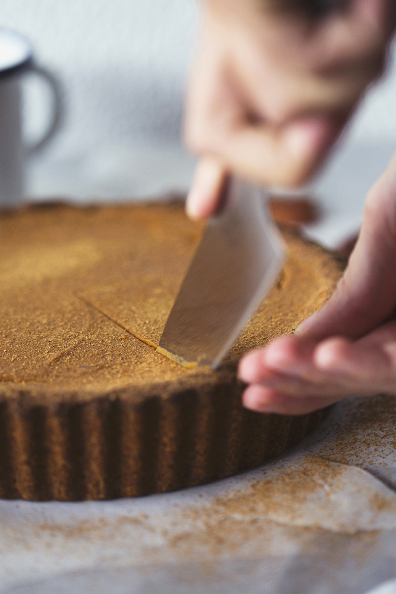 Healthy and Vegan Sweet Potato Pie, the perfect dessert recipe for Christmas!