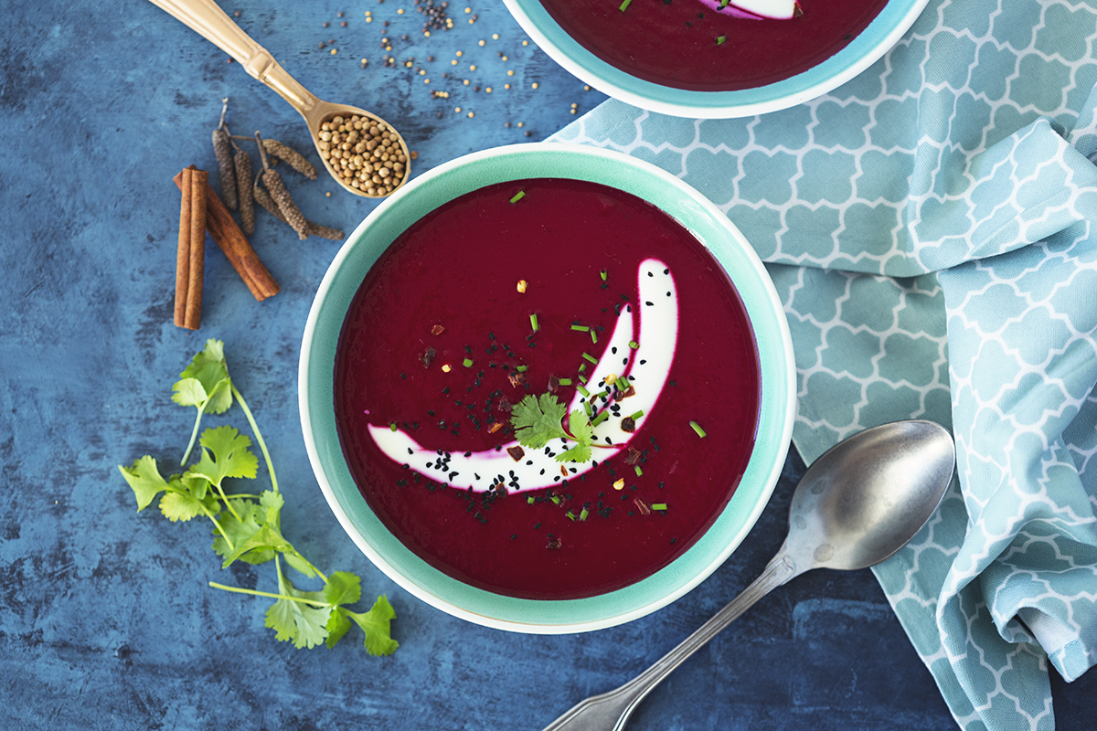 Beetroot & Reinette Apple Soup — Cocoon Cooks