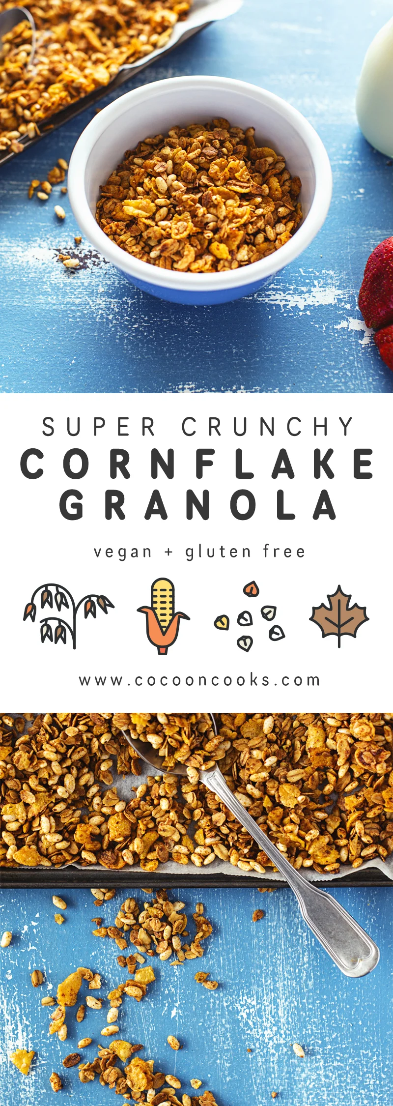 Coffee flavoured Coffee Cake with fresh pear cubes and a Walnut Streusel Crumble Topping. This recipe is 100% vegan, delicious and very easy to make.