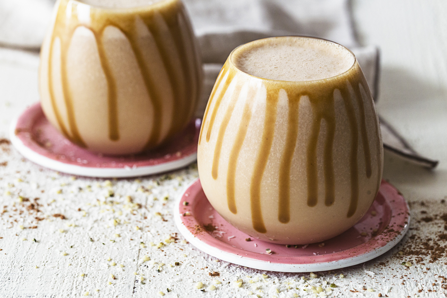 Salted Caramel & Peanut Butter Milkshake