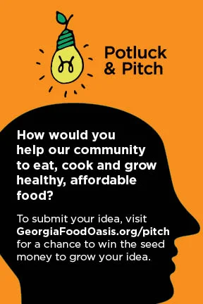 Submit a Pitch for Potluck & Pitch, Round 2! 
