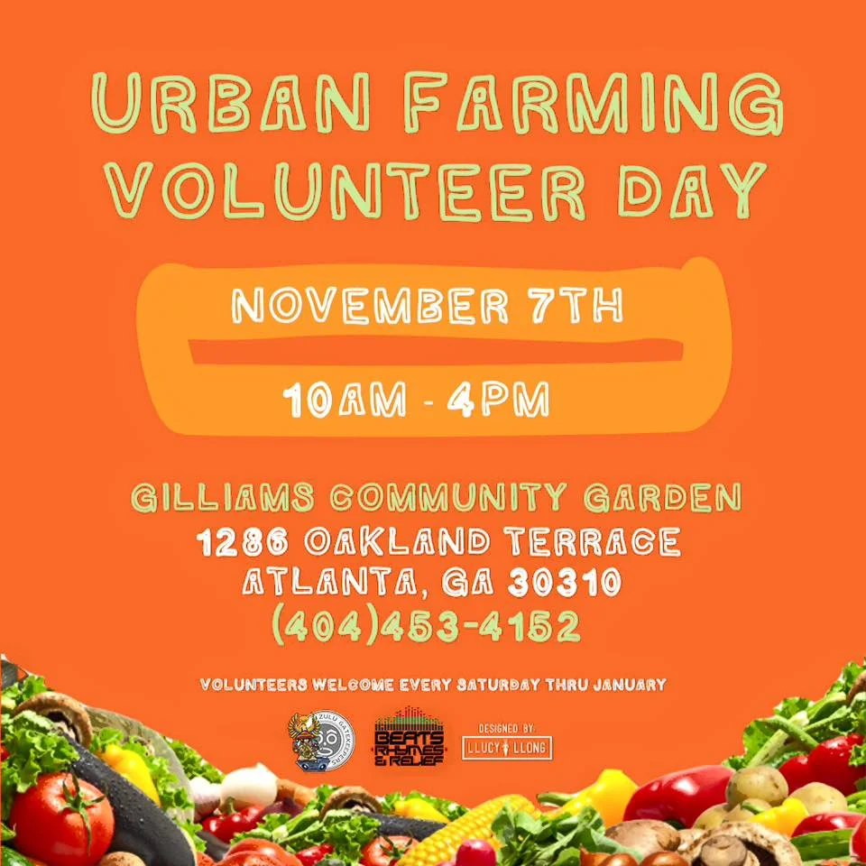 Urban Farming Volunteer Day @ Gilliam's Community Garden