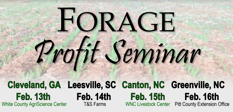Forage Profit Seminar