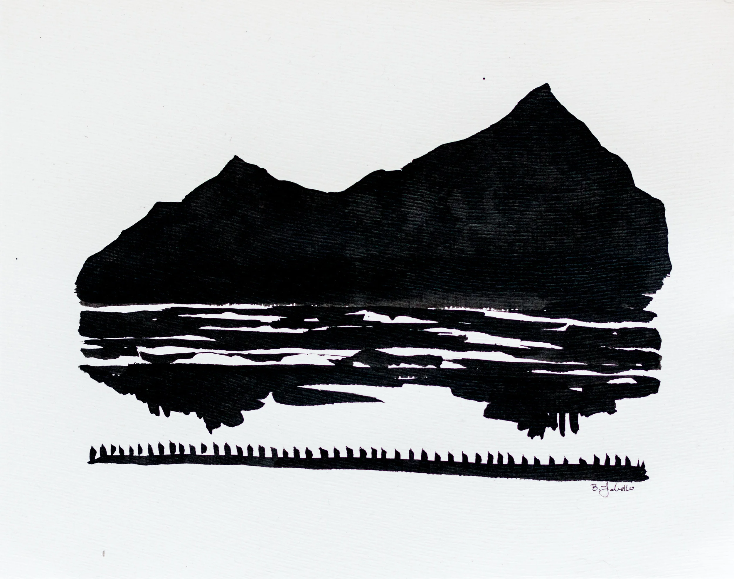 Mountain Reflection, 2017