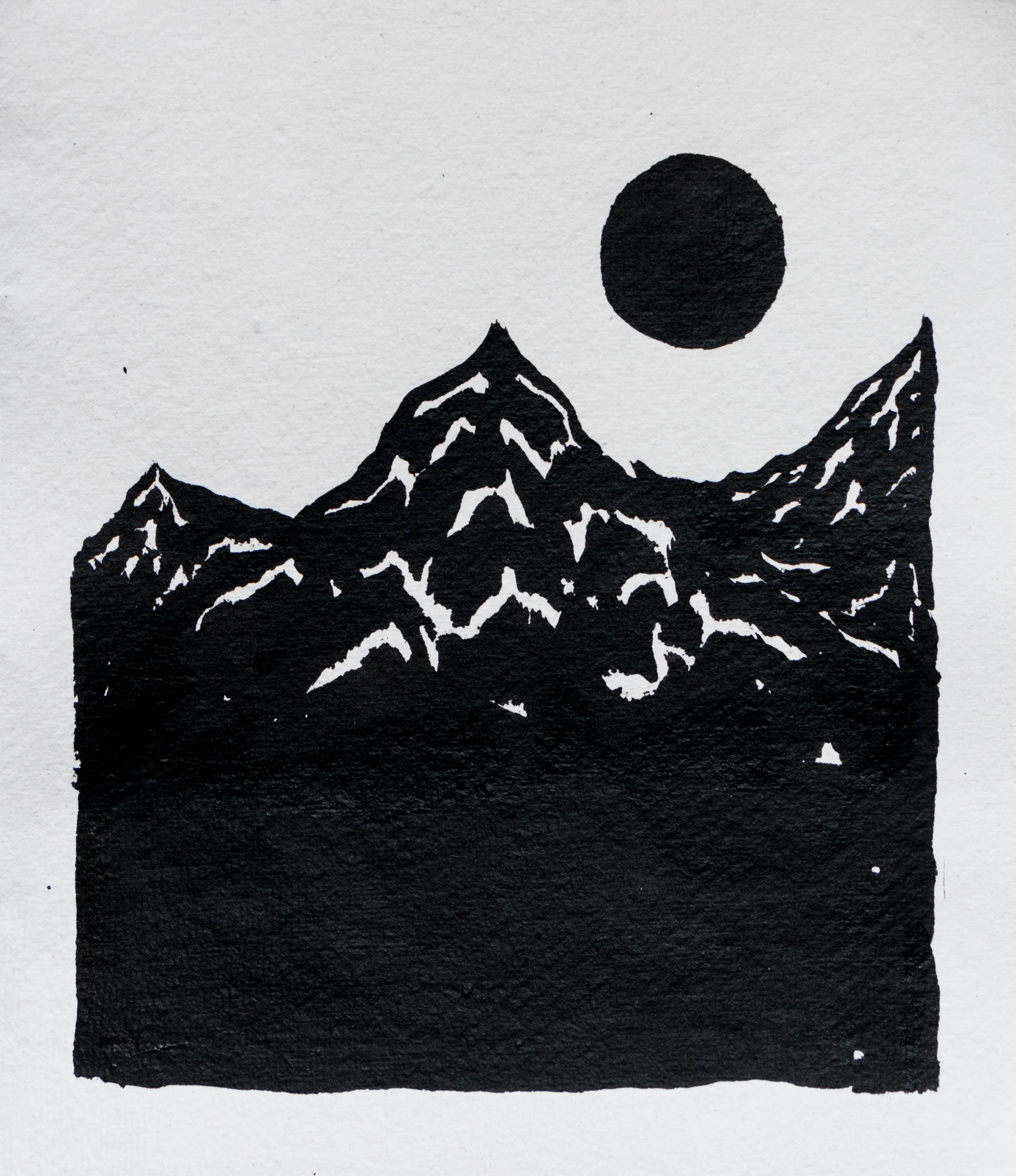 Mountain & Moon I, 2017