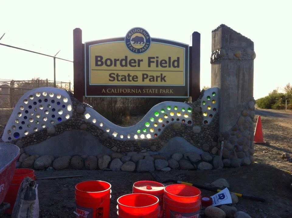 Border Field State Park -- Gateway to Nature project, view of the estuary