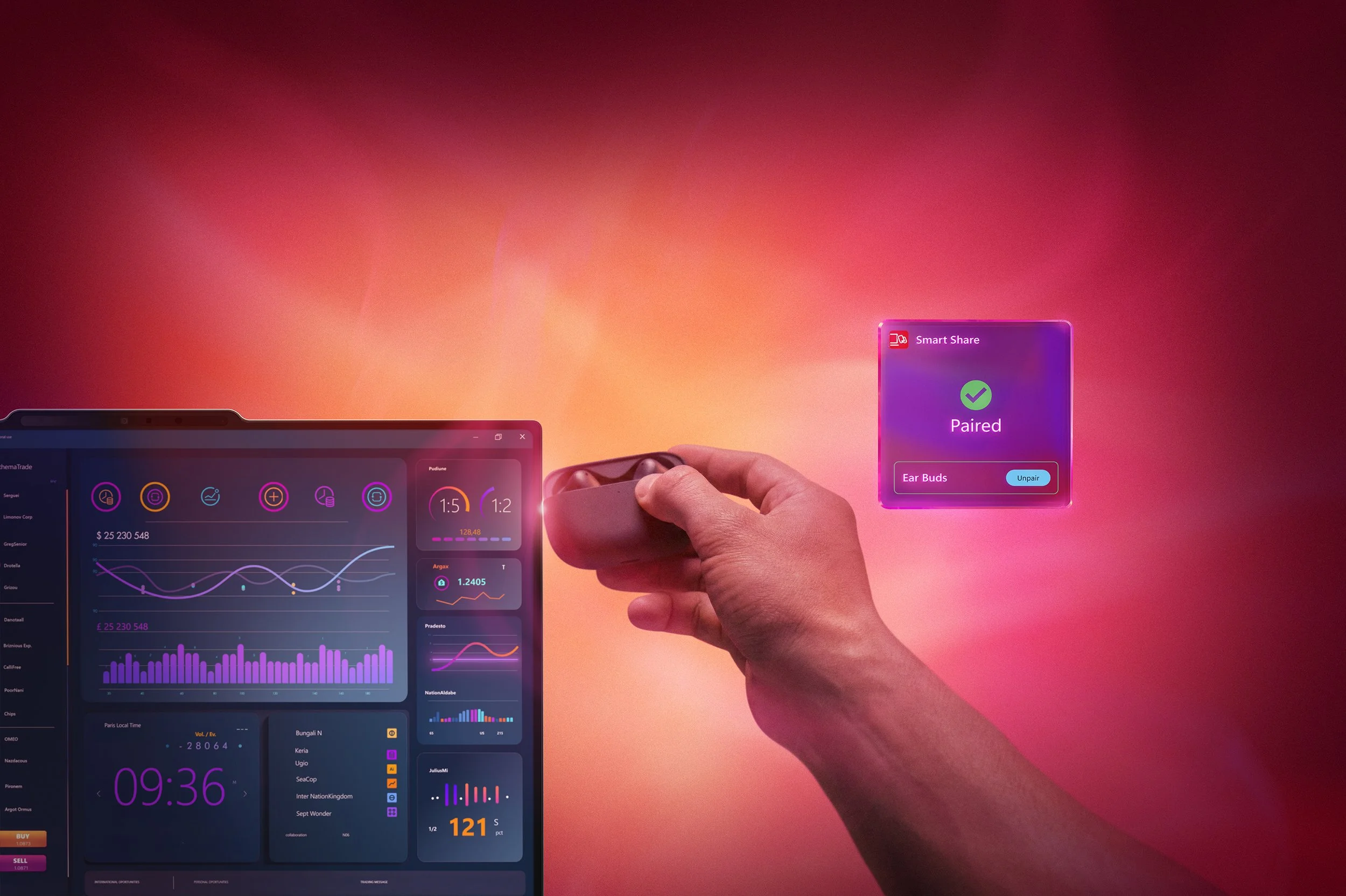 Aura 2.0_Campaign Image_ThinkPad_Smart Share_Tap to Pair.jpg