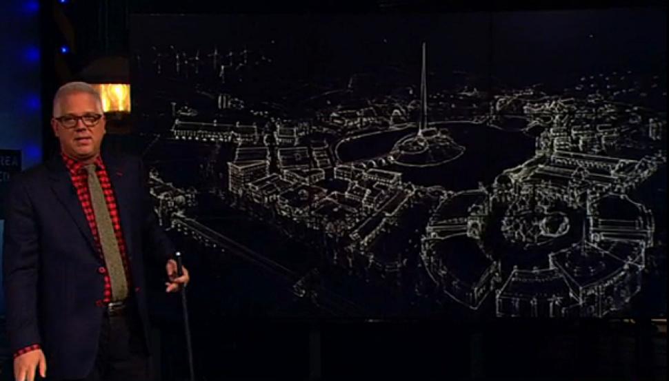 Glenn Beck’s Utopian Vision: It is perhaps worth noting though that even at the far side of right-wing exhibitionism the vision of conservative utopia that emerges closely fits the tenants of New Urbanism. Either the mission of this community is one that aligns with the kind of human interaction and closeness offered by good urban design, or a clever designer put this together as an ironic prank.
