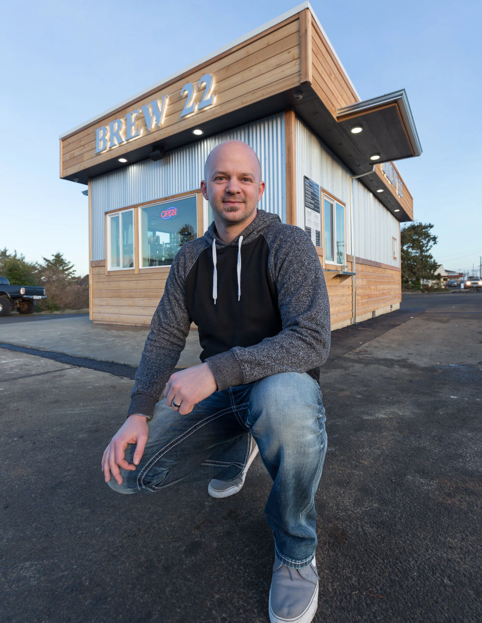 The grand opening of Brew 22.